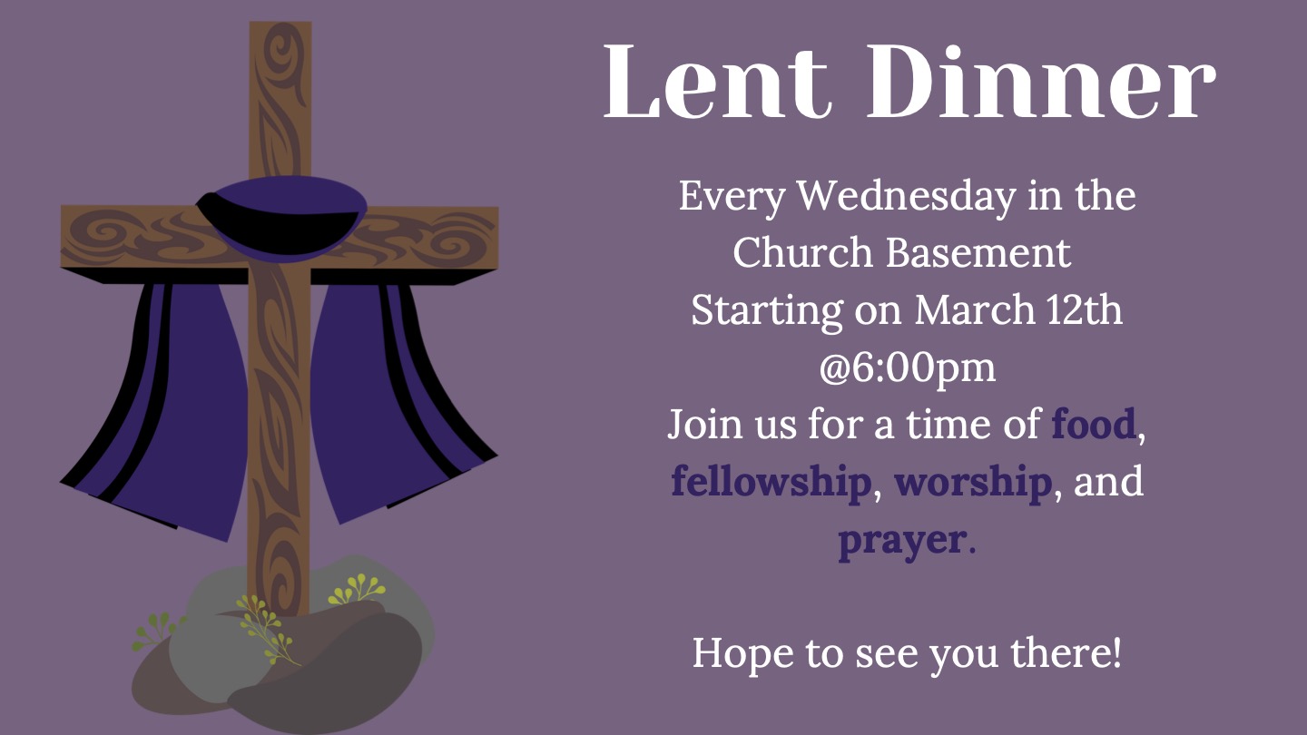 Lent Dinners image