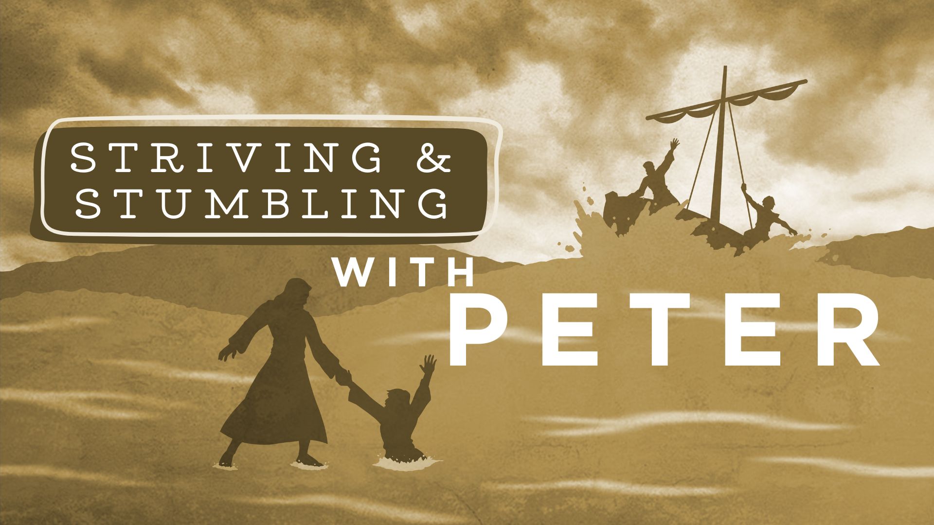 Striving & Stumbling with Peter banner