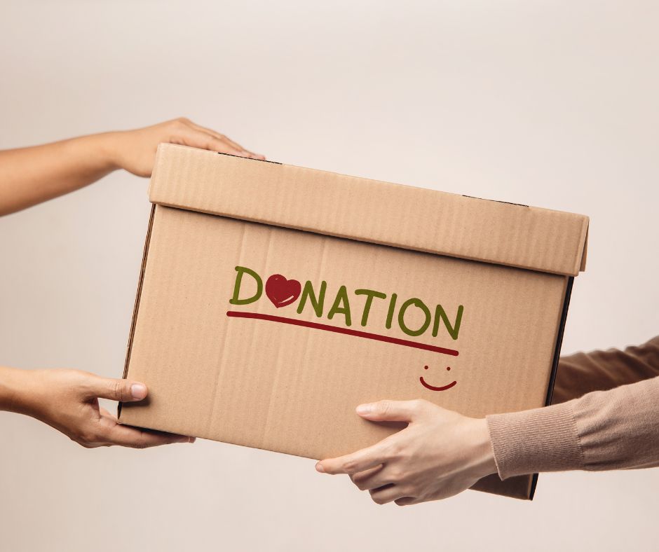 Donation packing boxes