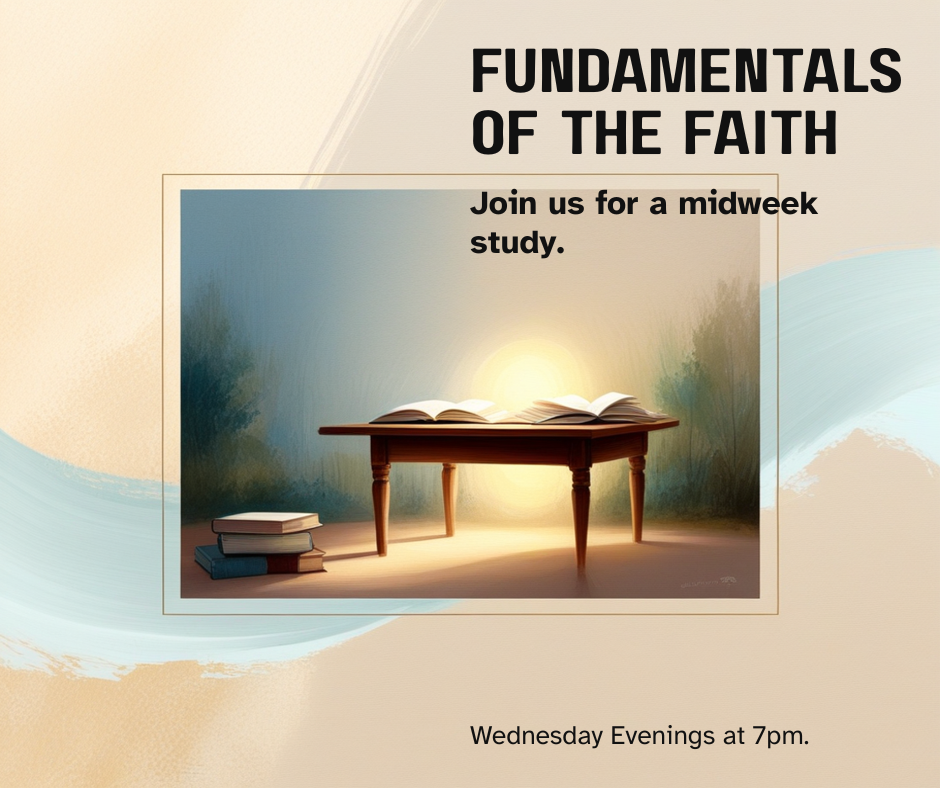 Facebook Post - Fundamentals of the Faith