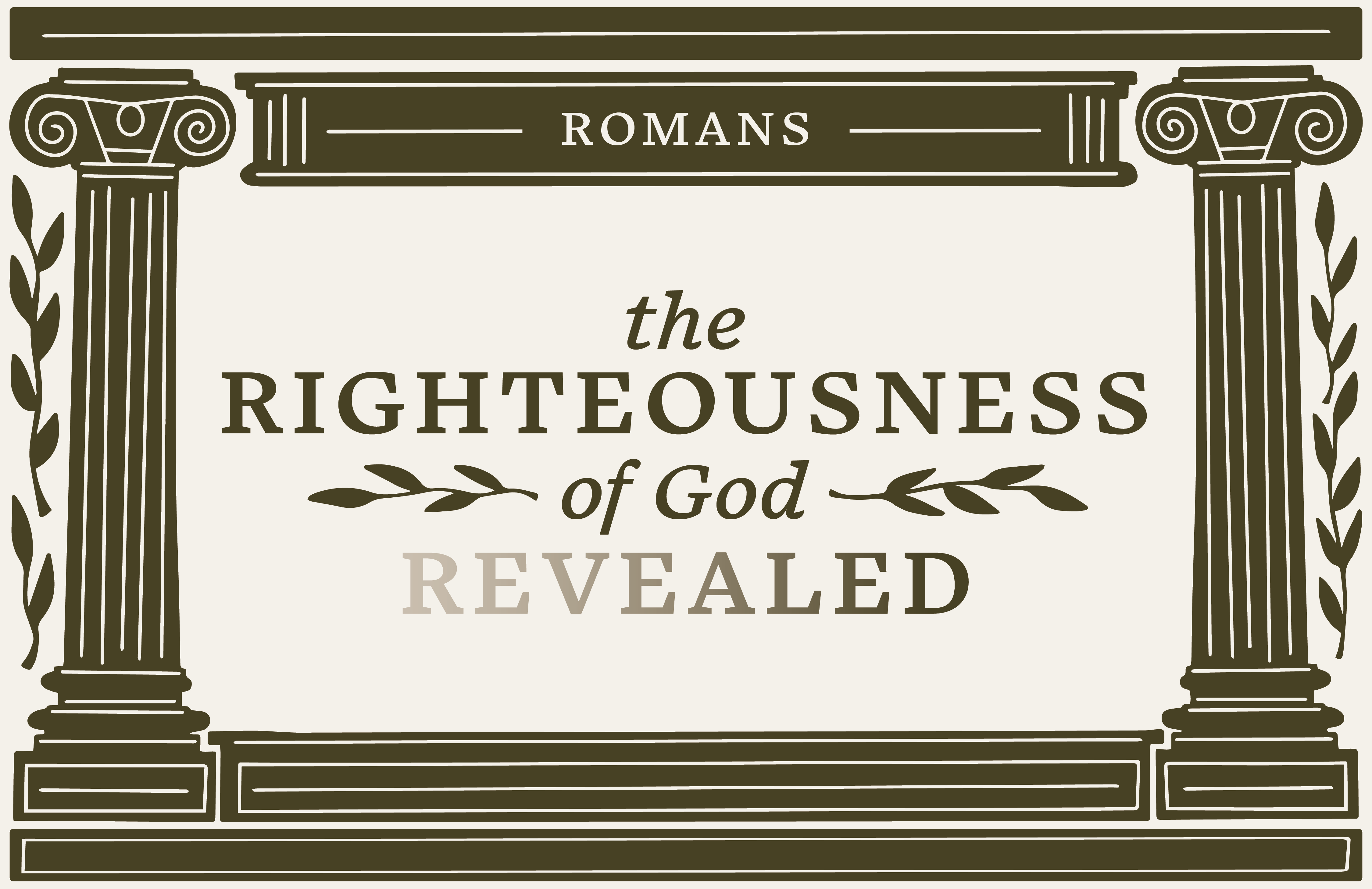 The Righteousness of God Revealed banner