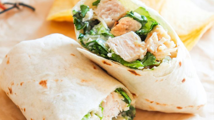 ChickenCeasarWrap