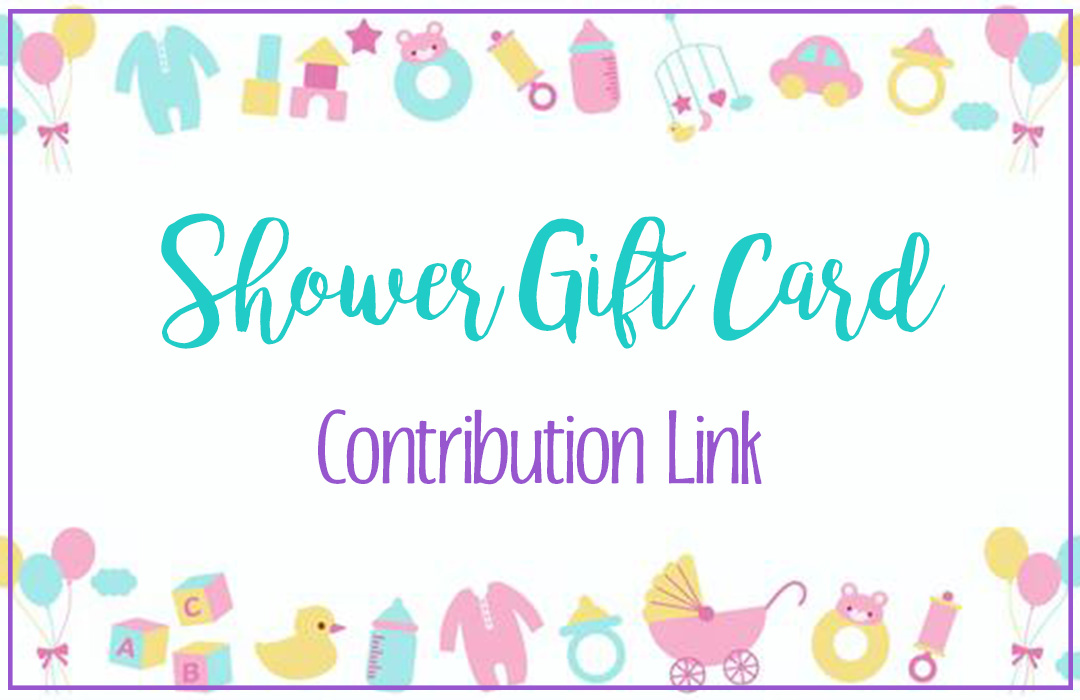 baby shower contribution link