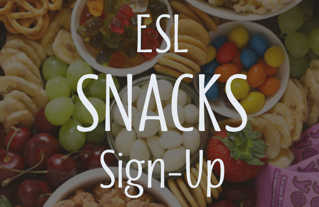 ESL Snack sign up
