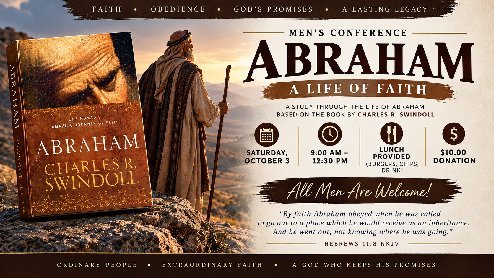 Mens Conference Flyer