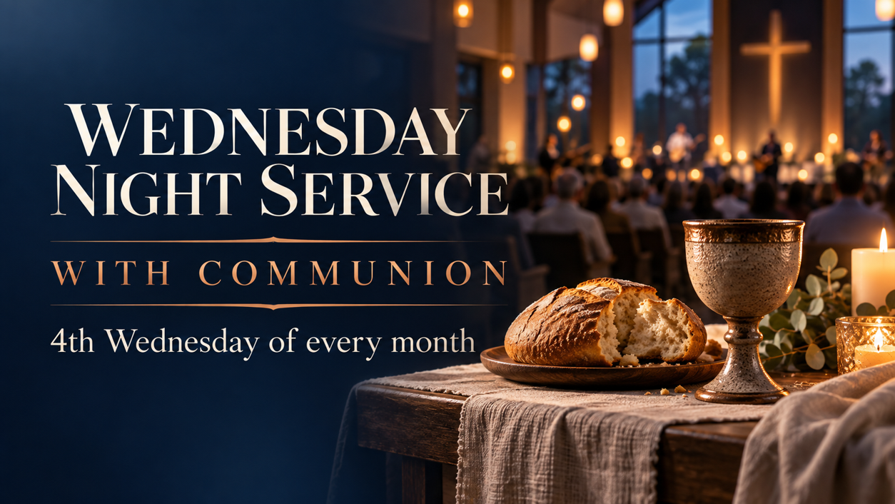 Wednesday Night With Communion image