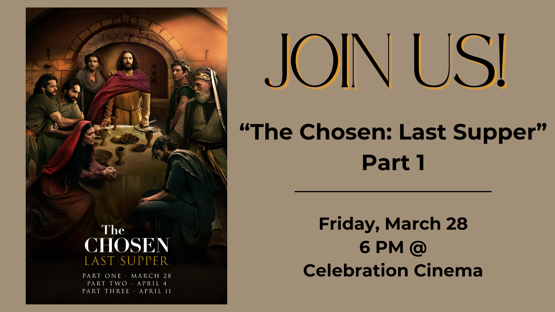 The Chosen - Movie Theater