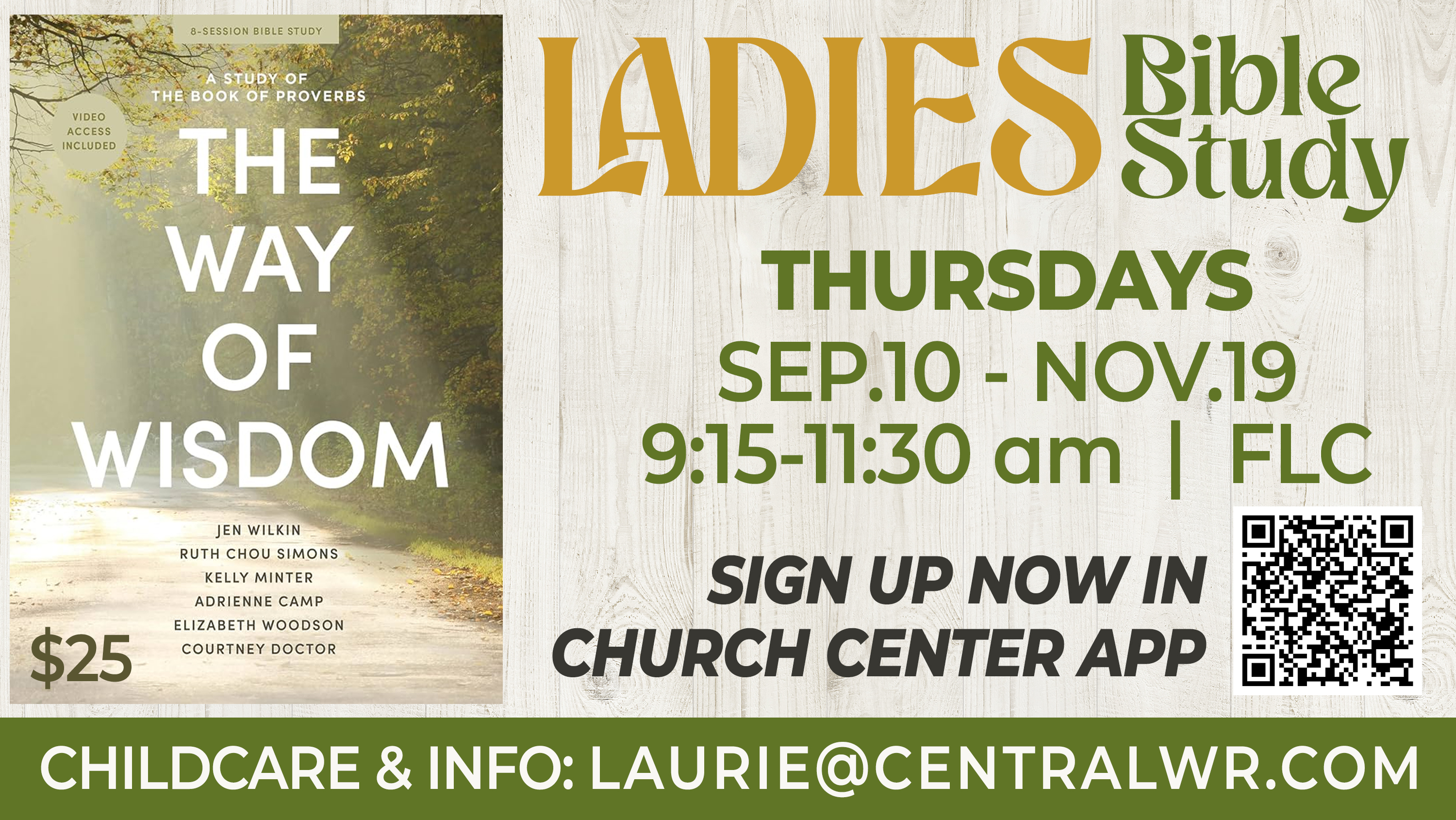 2.8  Ladies Bible Study ad F26