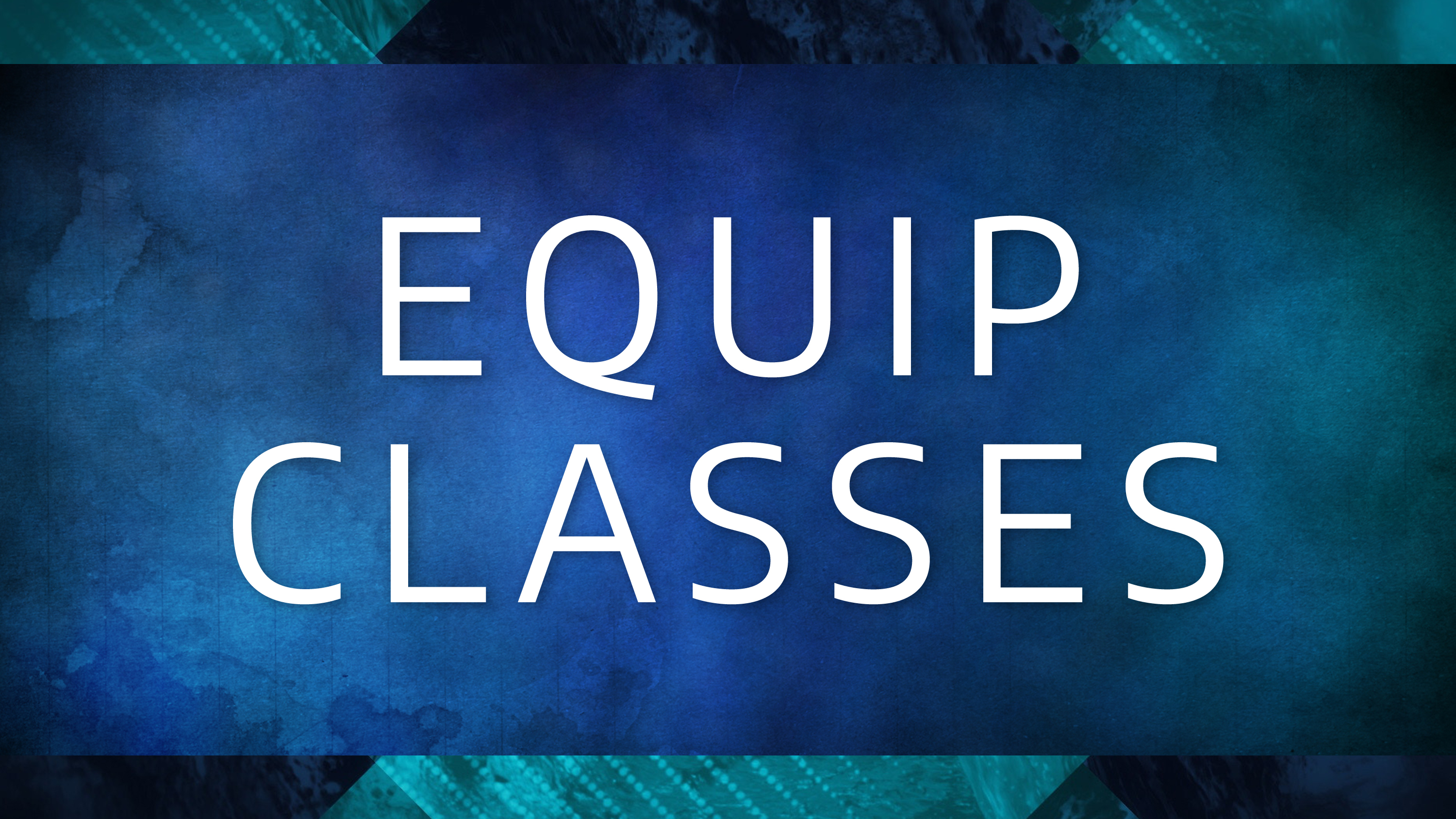 Equip Class HEADER for Registrations