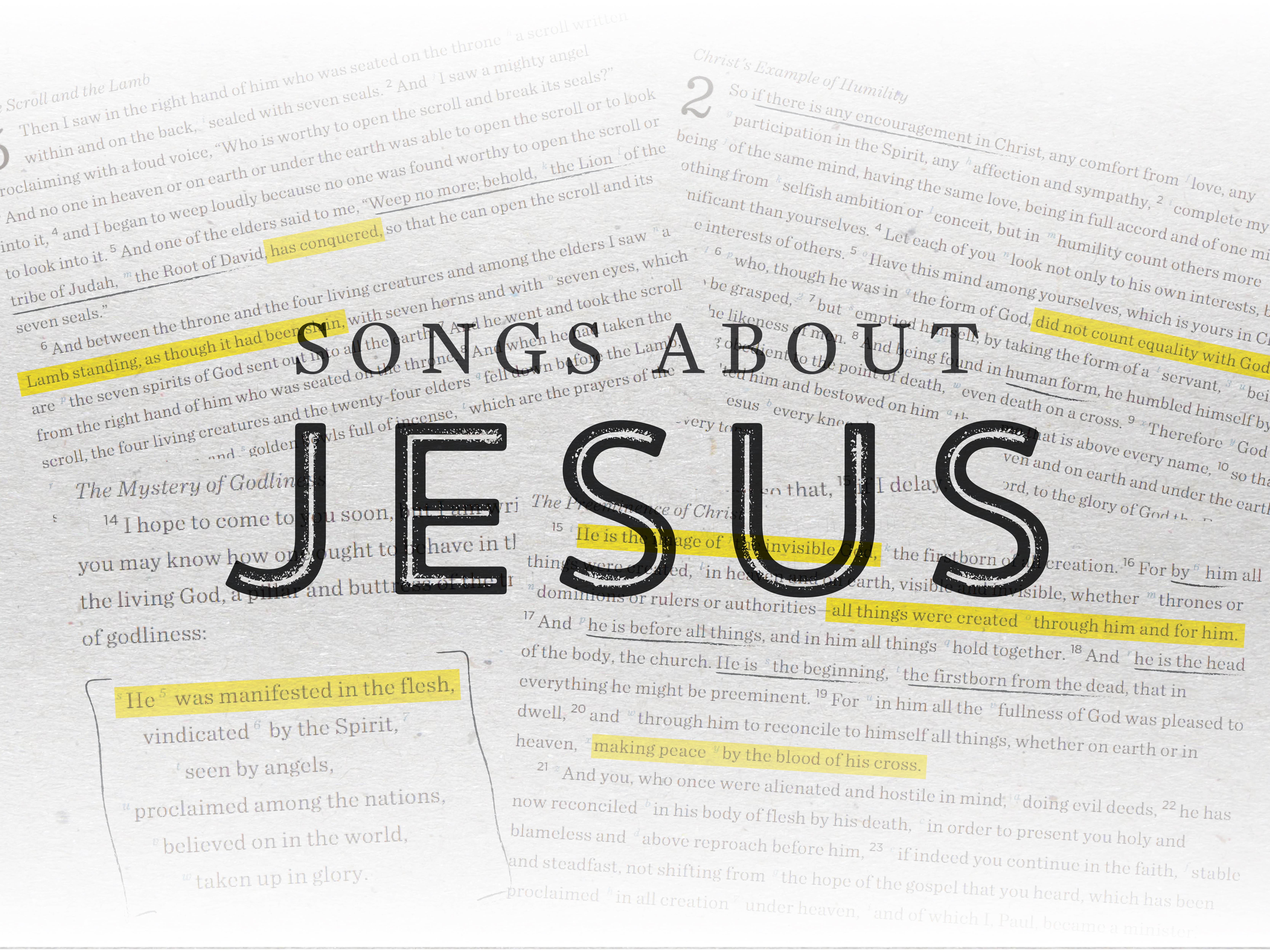 Songs About Jesus image