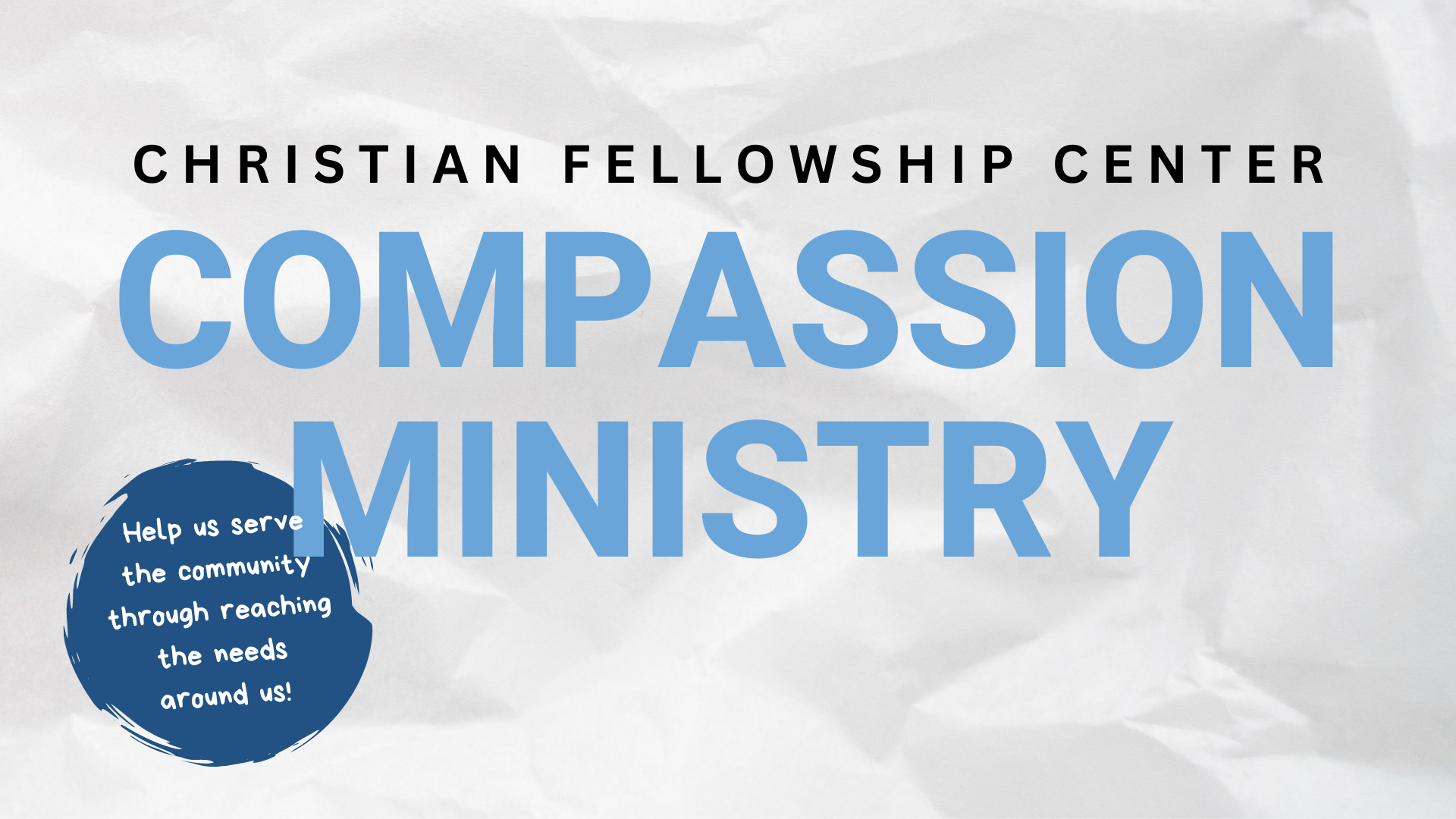 COMPASSION MINISTRY image