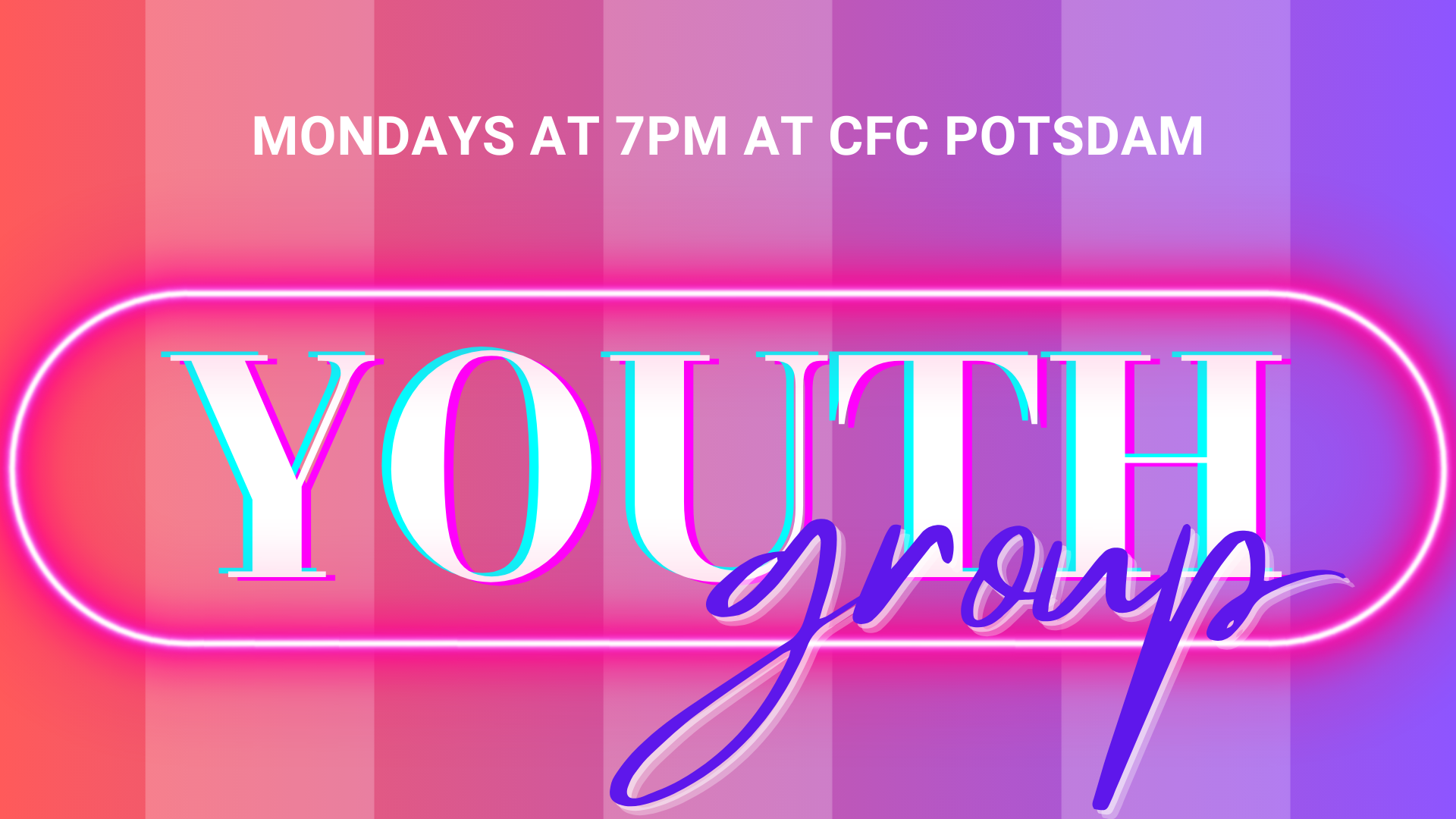 Mondays at 7pm at CFC Potsdam image