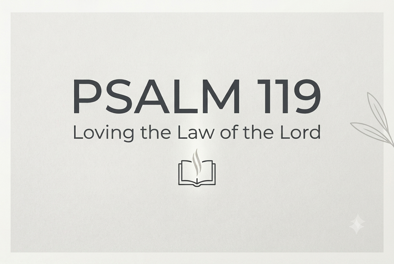 Psalm 119: Loving the Law of the Lord