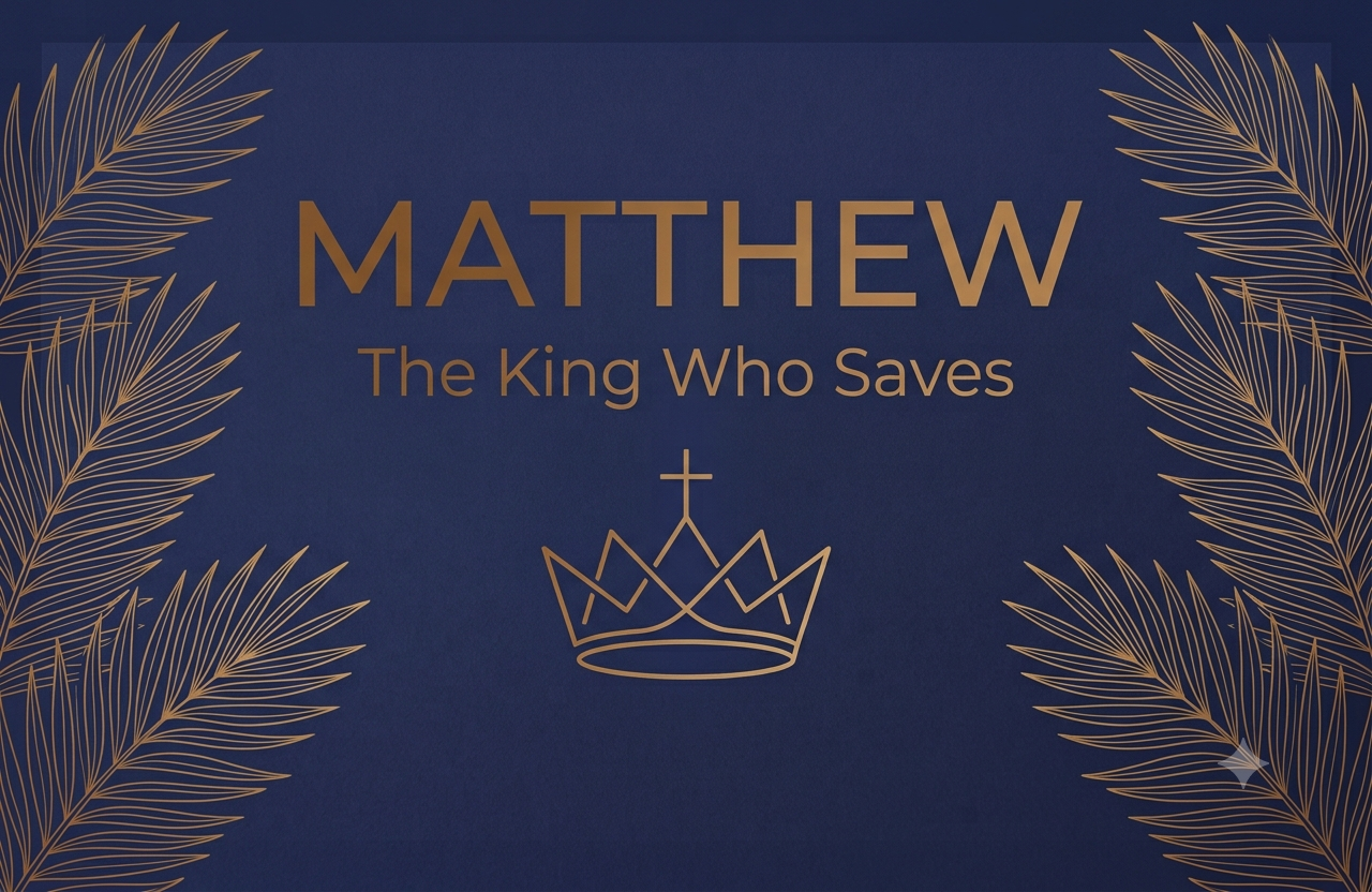 Matthew: The King Who Saves series image