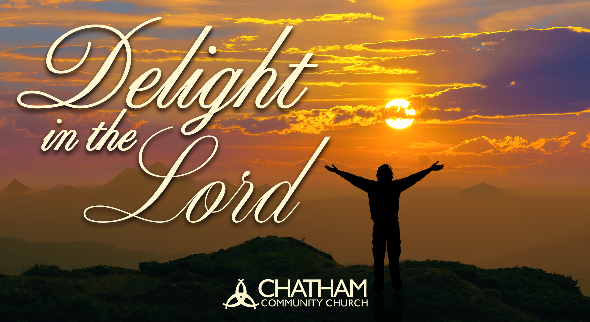 Delight in the Lord banner