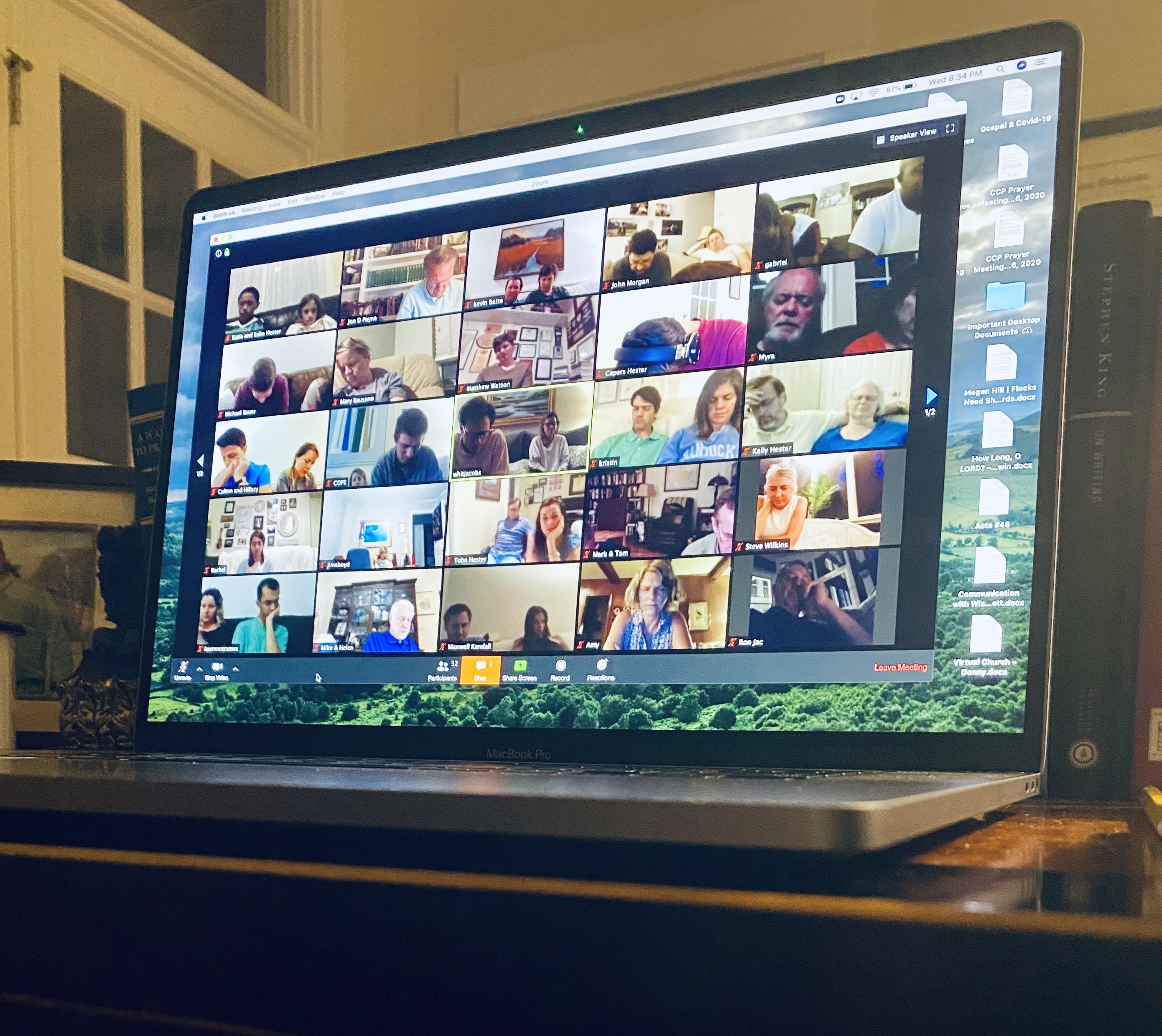 CCP Zoom Prayer Meeting