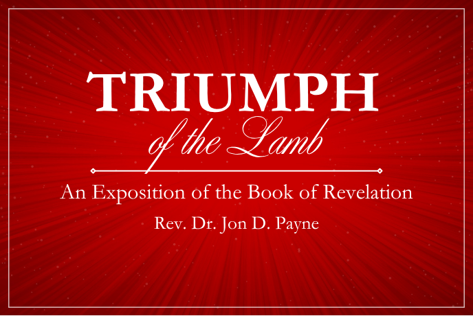 The Triumph of the Lamb banner