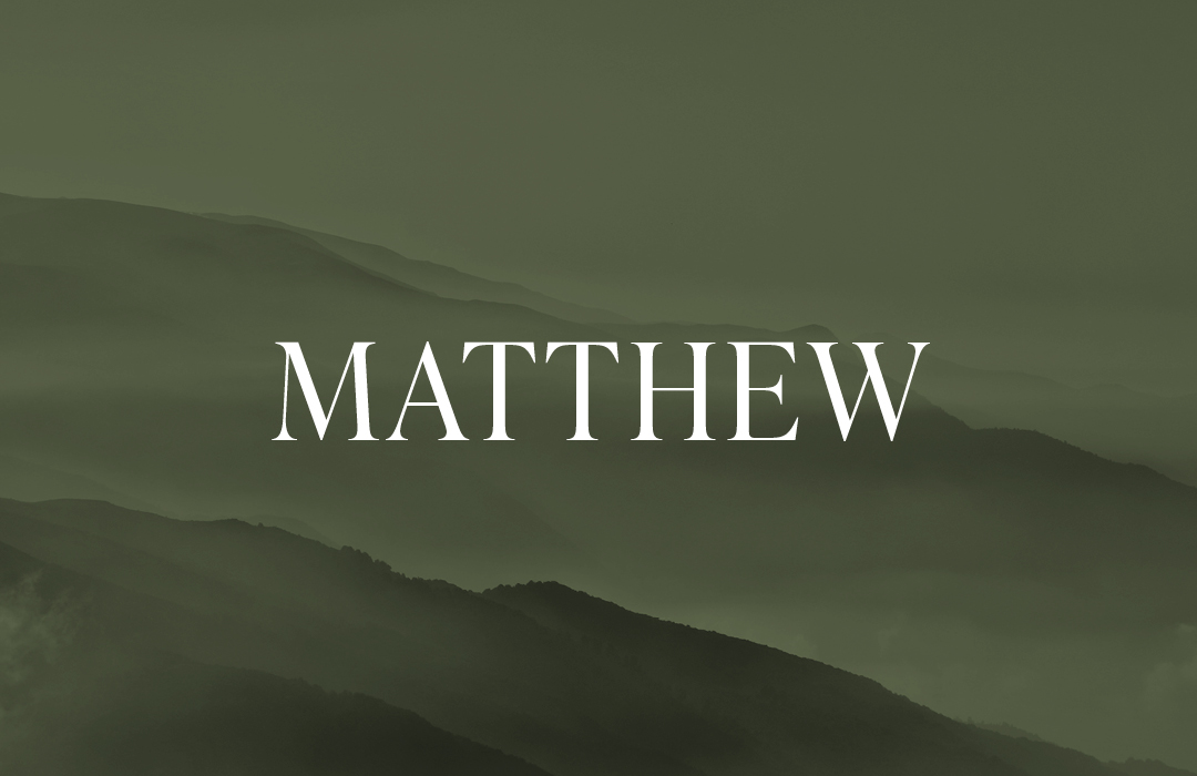 Matthew banner