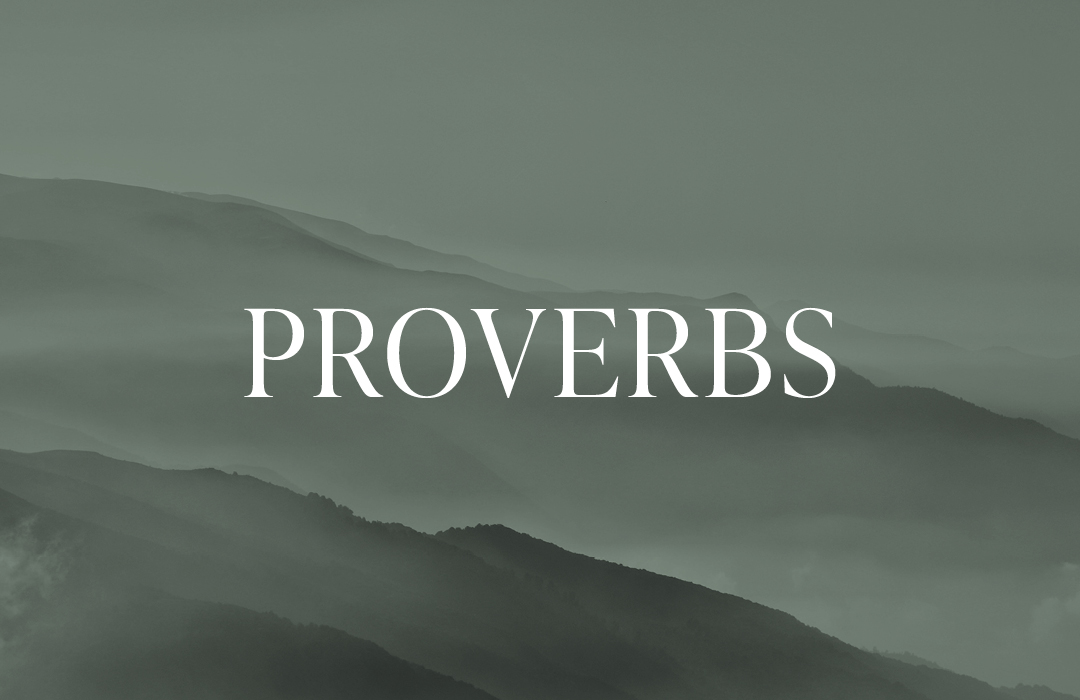 Proverbs banner
