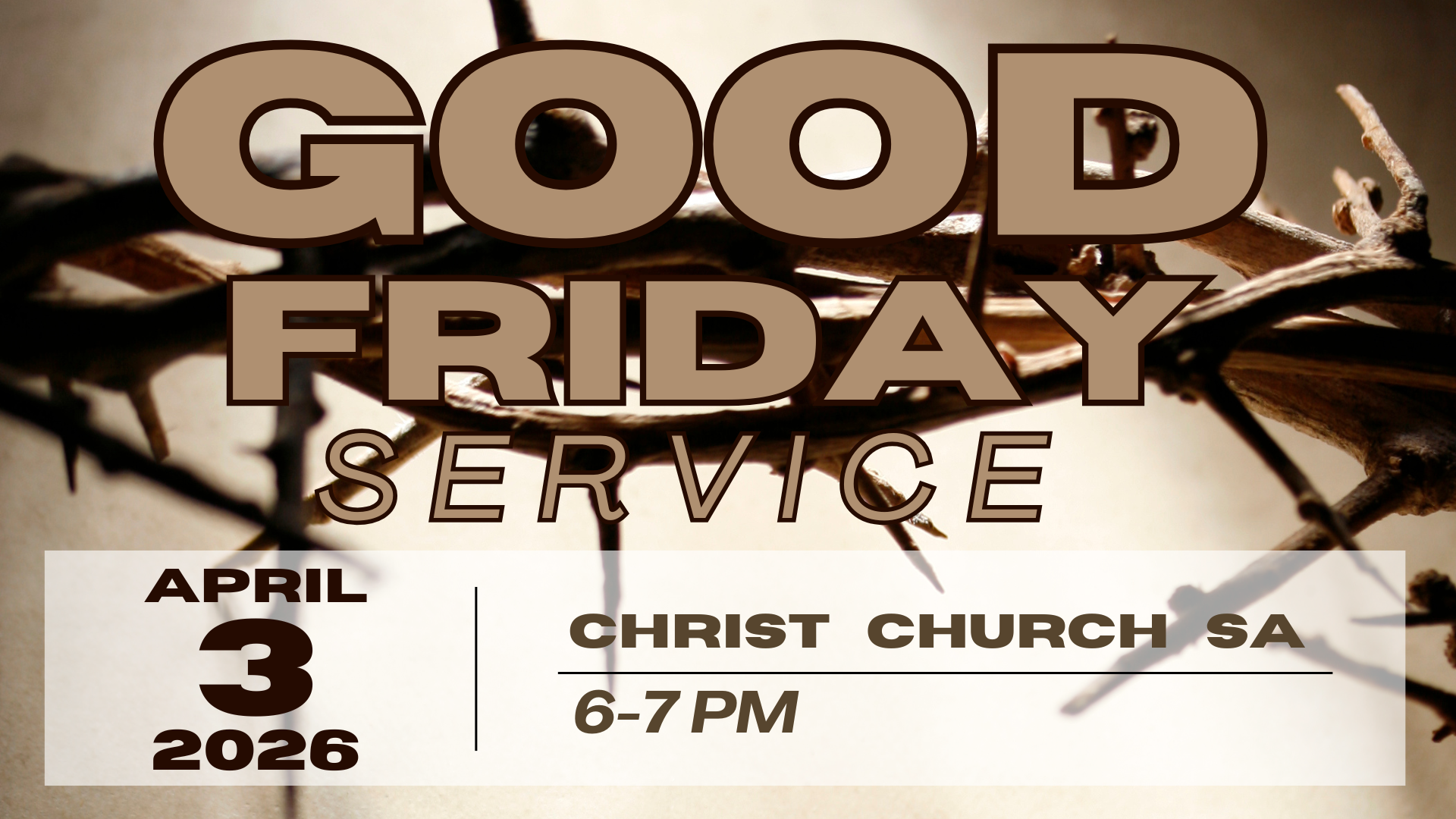 2026 Good Friday Service image
