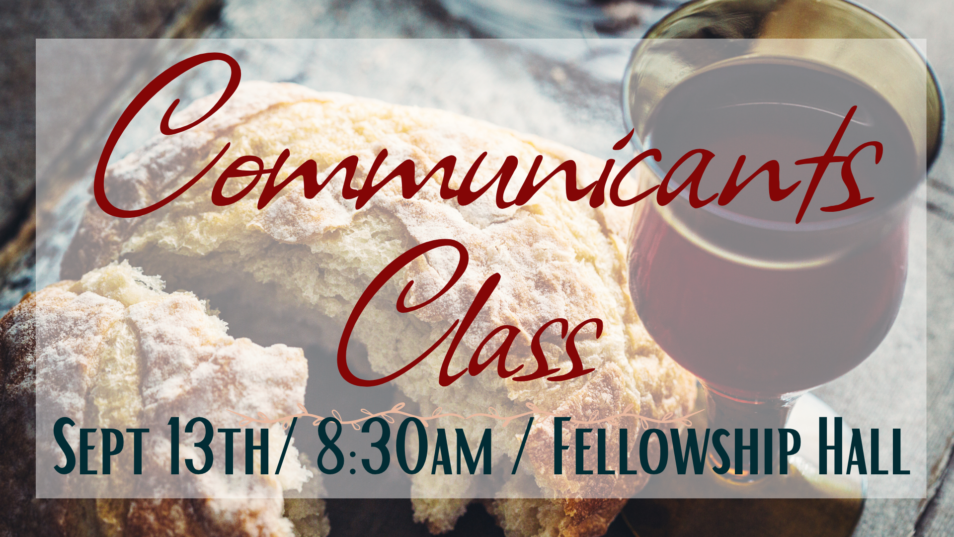 9.13.26  Communicants Class