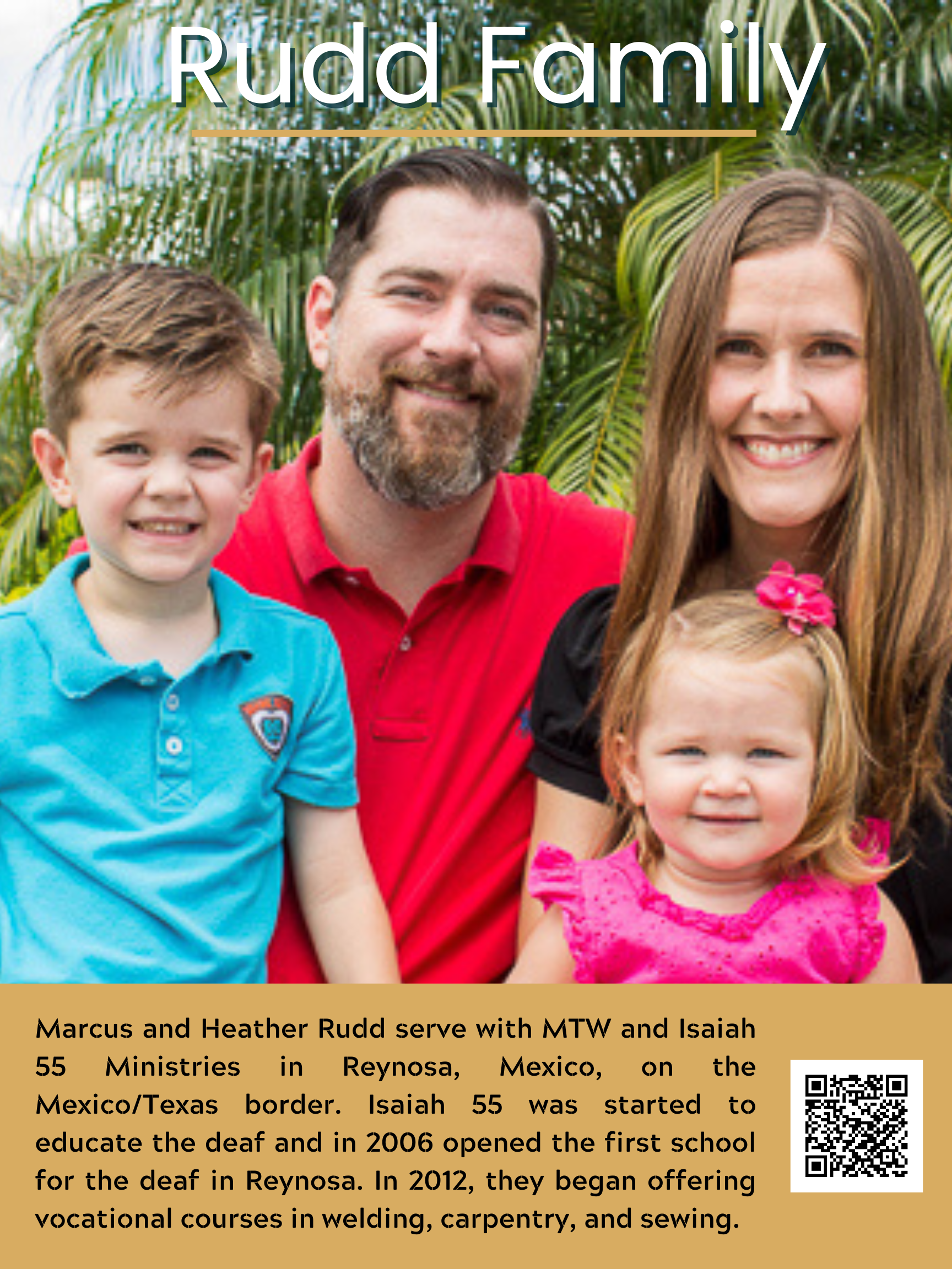 Rudd Family Poster