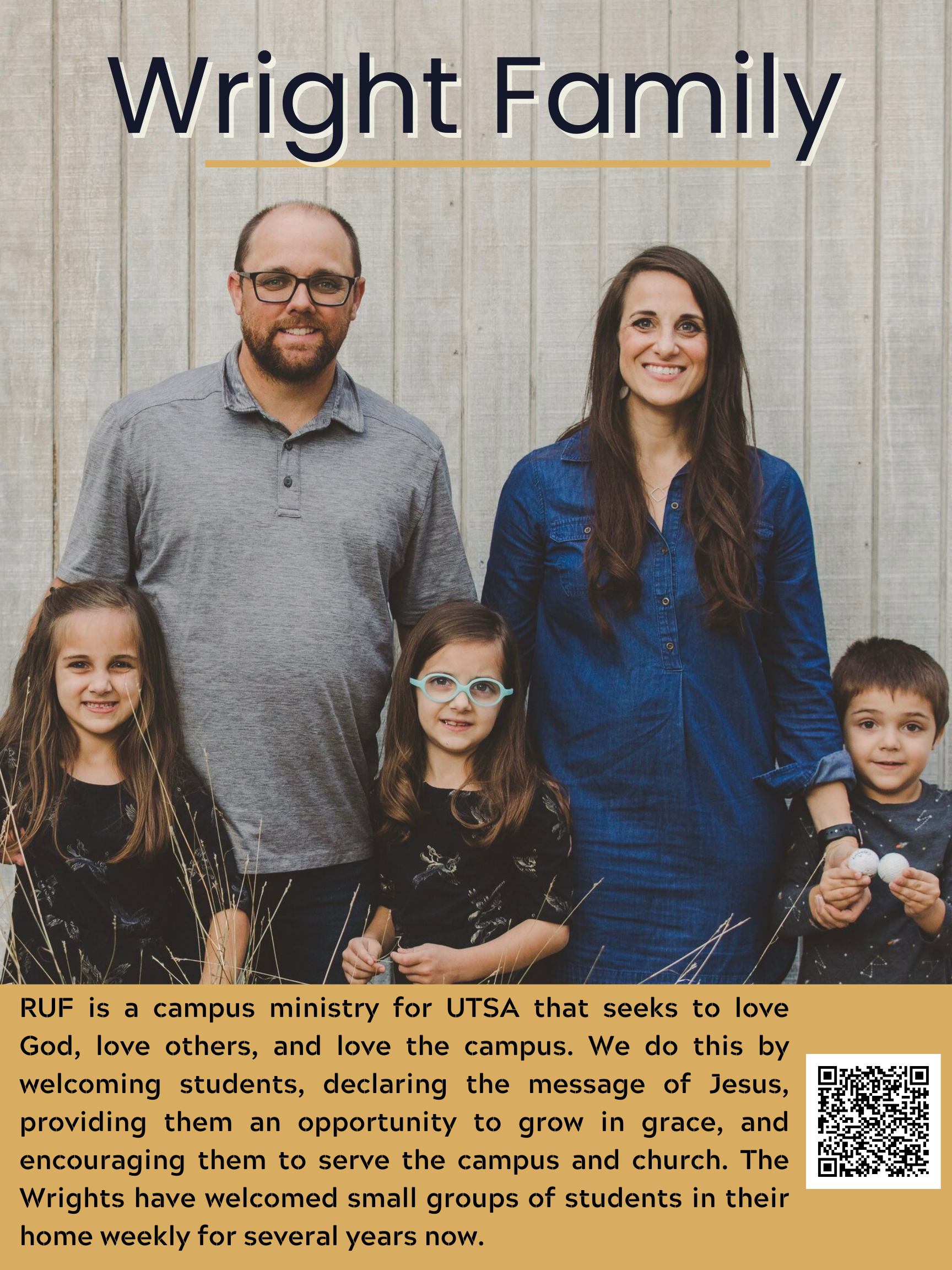 Wright Family Poster