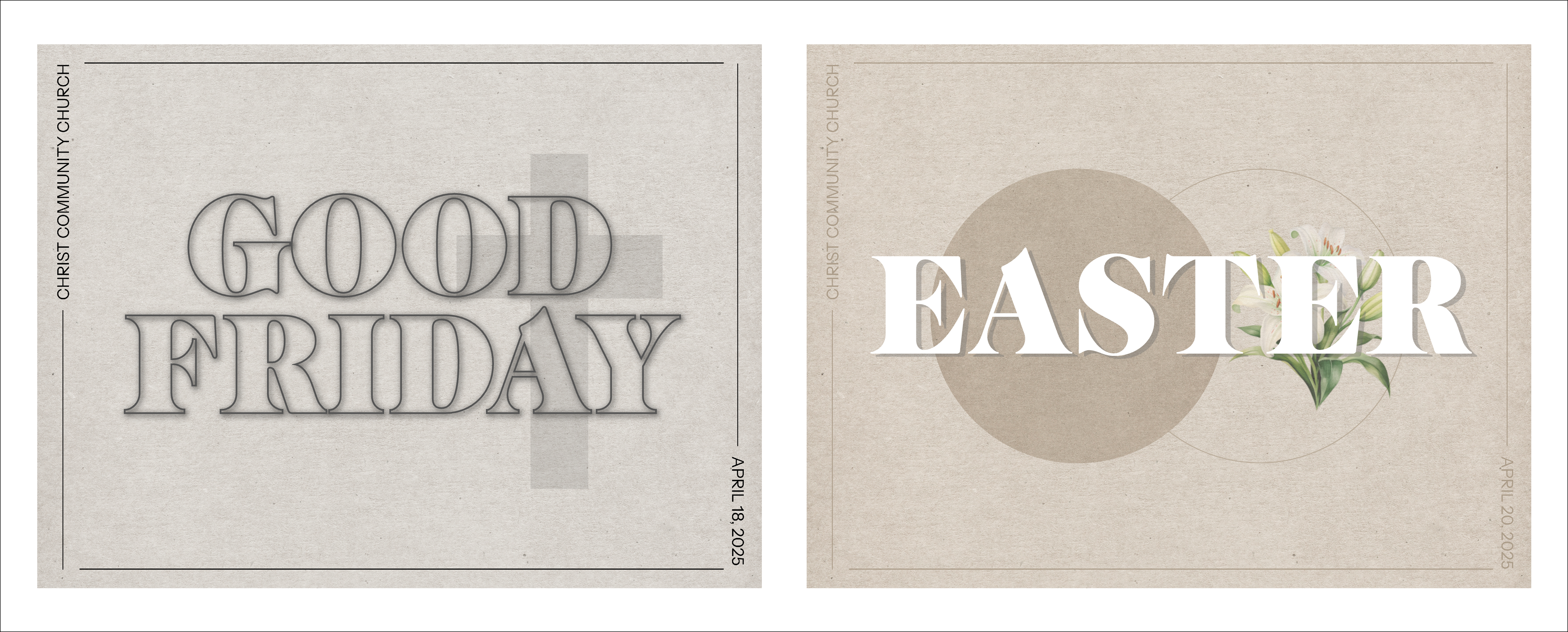 Good Friday and Easter Letter