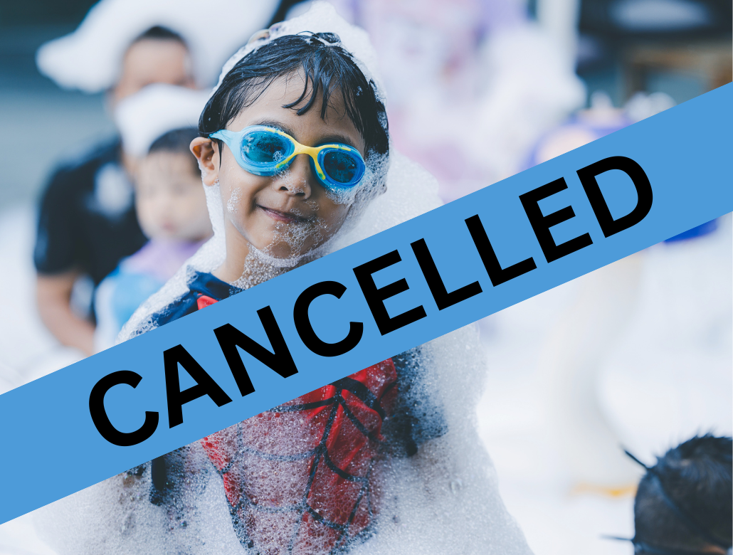 Bubble party cancelled image