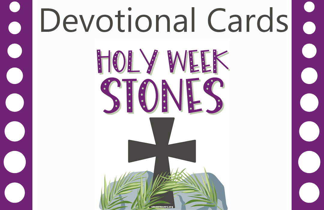 COLOSSIAN event holy week stones DEVOTIONAL button