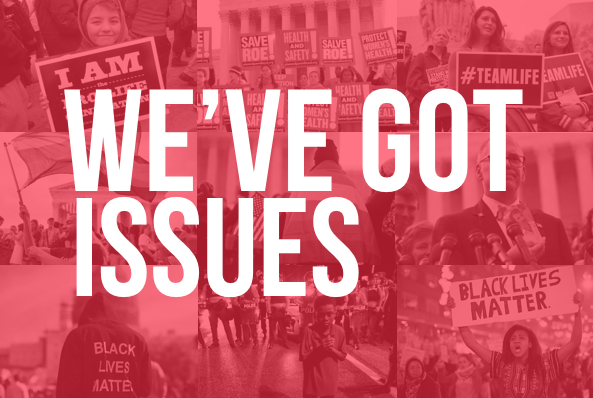 We've Got Issues banner