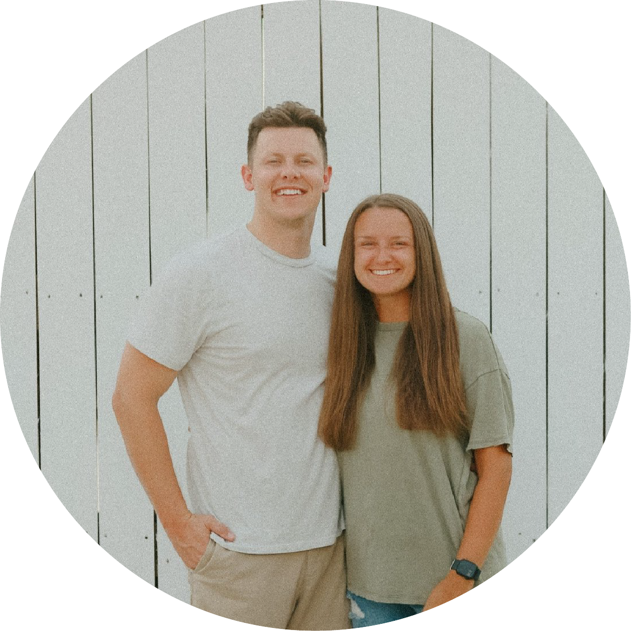 Brock and Lauren circle