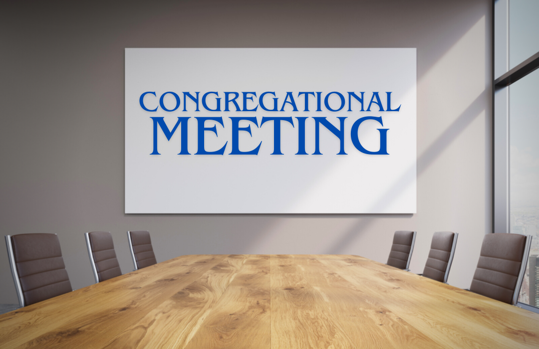 Congregational  Meeting Header image