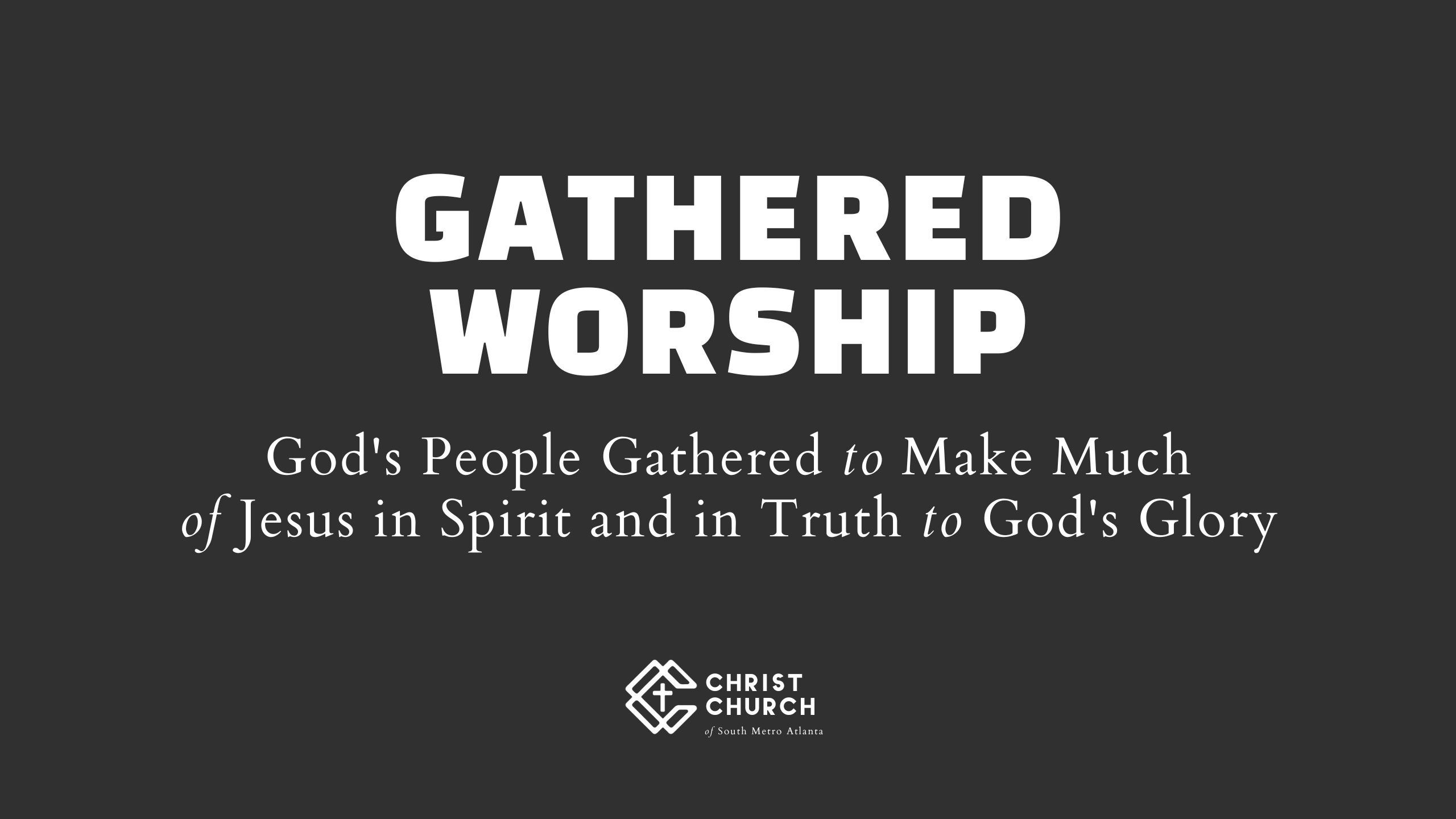 Gathered Worship (3)