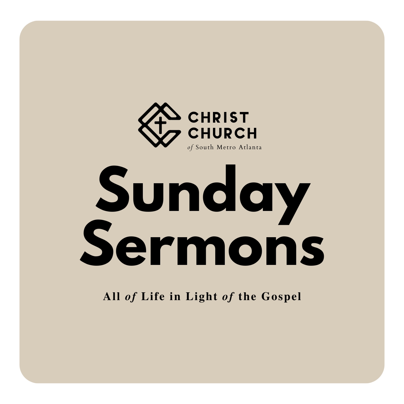 Sunday Sermons at Christ Church