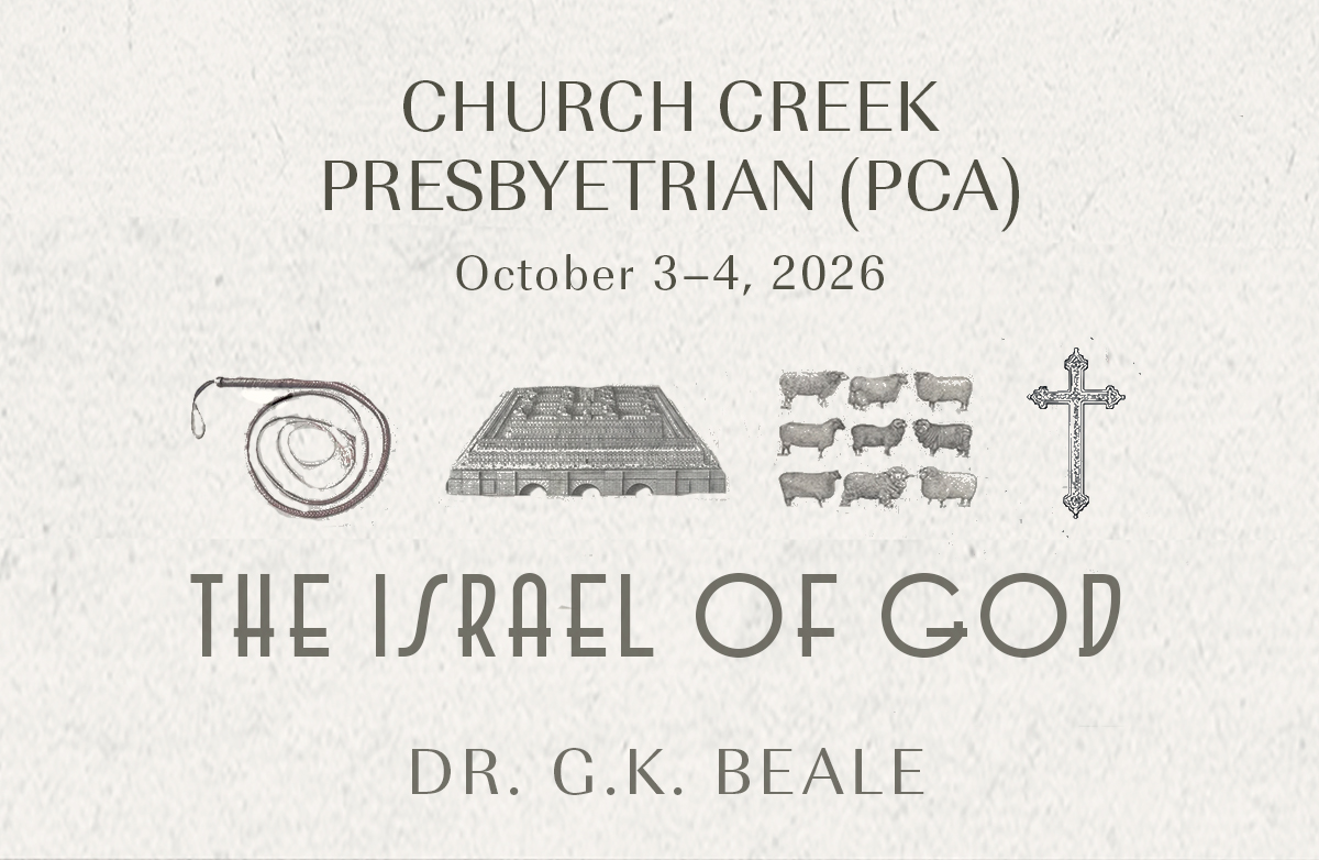 2026 Fall Theology Conference with Dr. G. K. Beale image