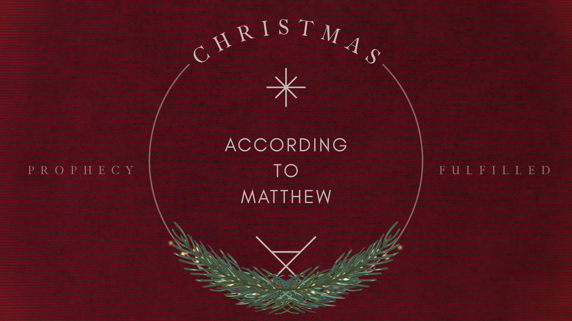 Christmas According to Matthew series image