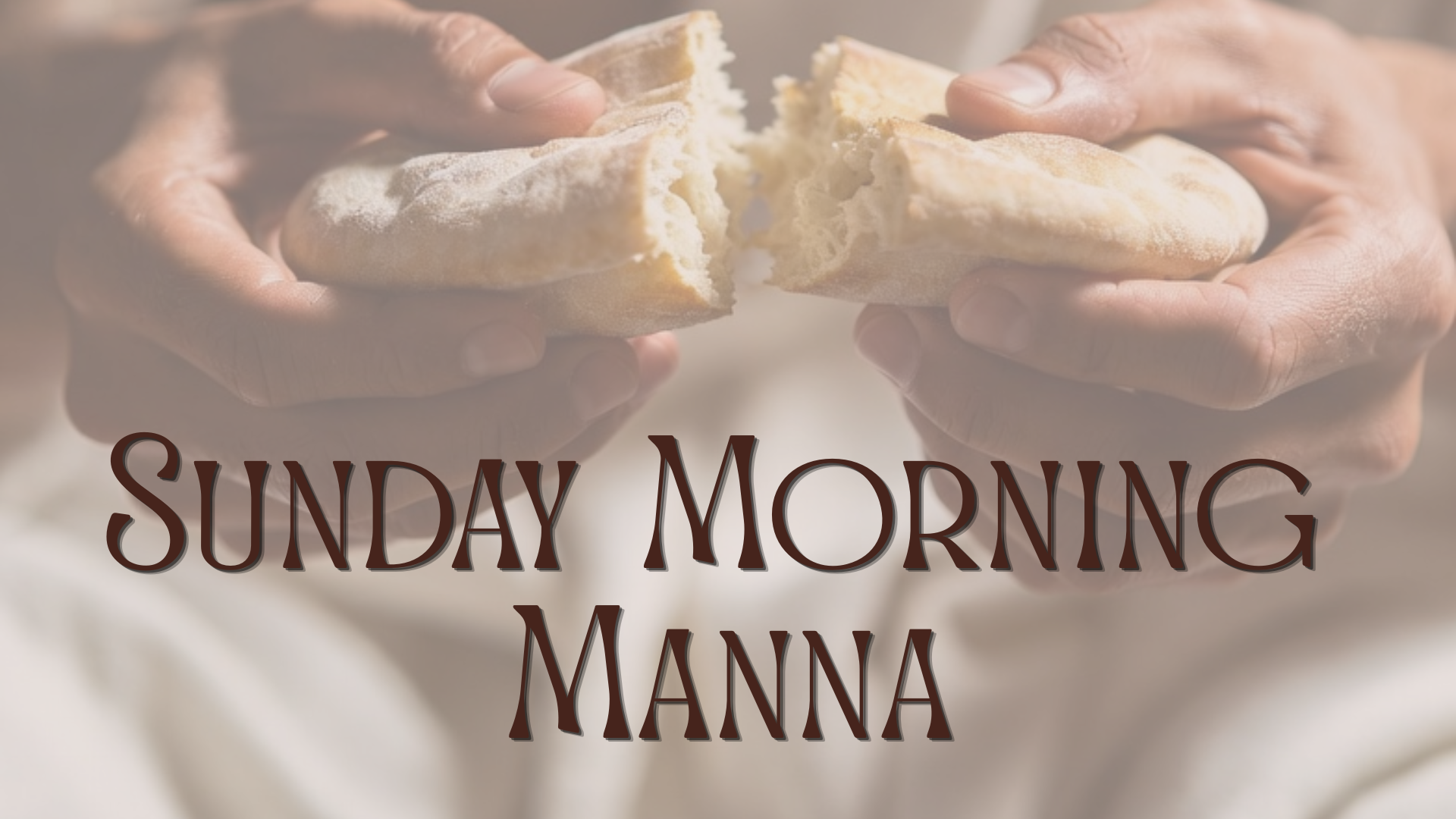 Sunday Morning Manna image