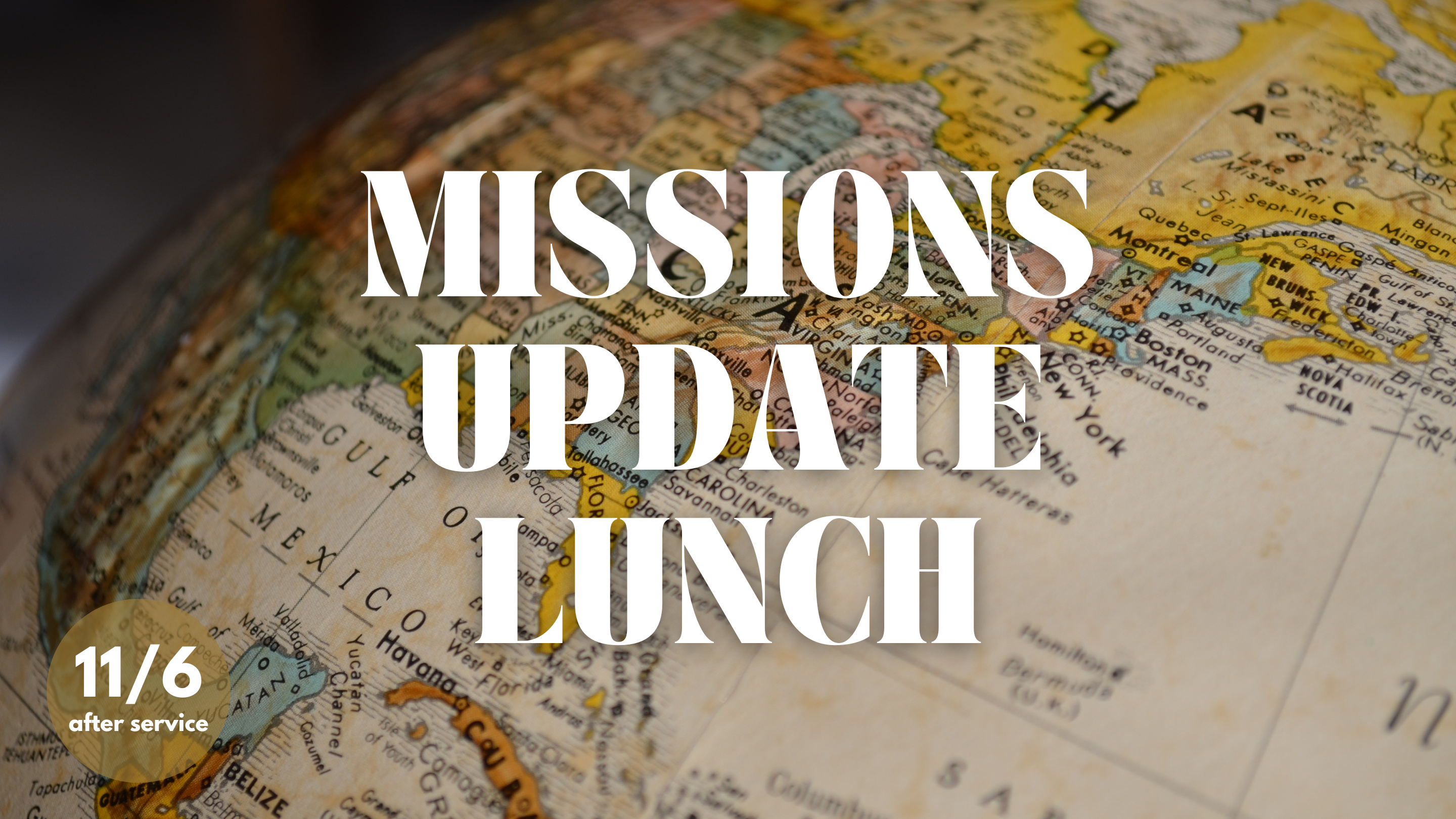 Missions Lunch 11_6 