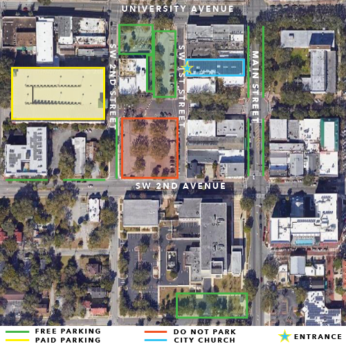 City Church Parking Map - Updated 02.13.25