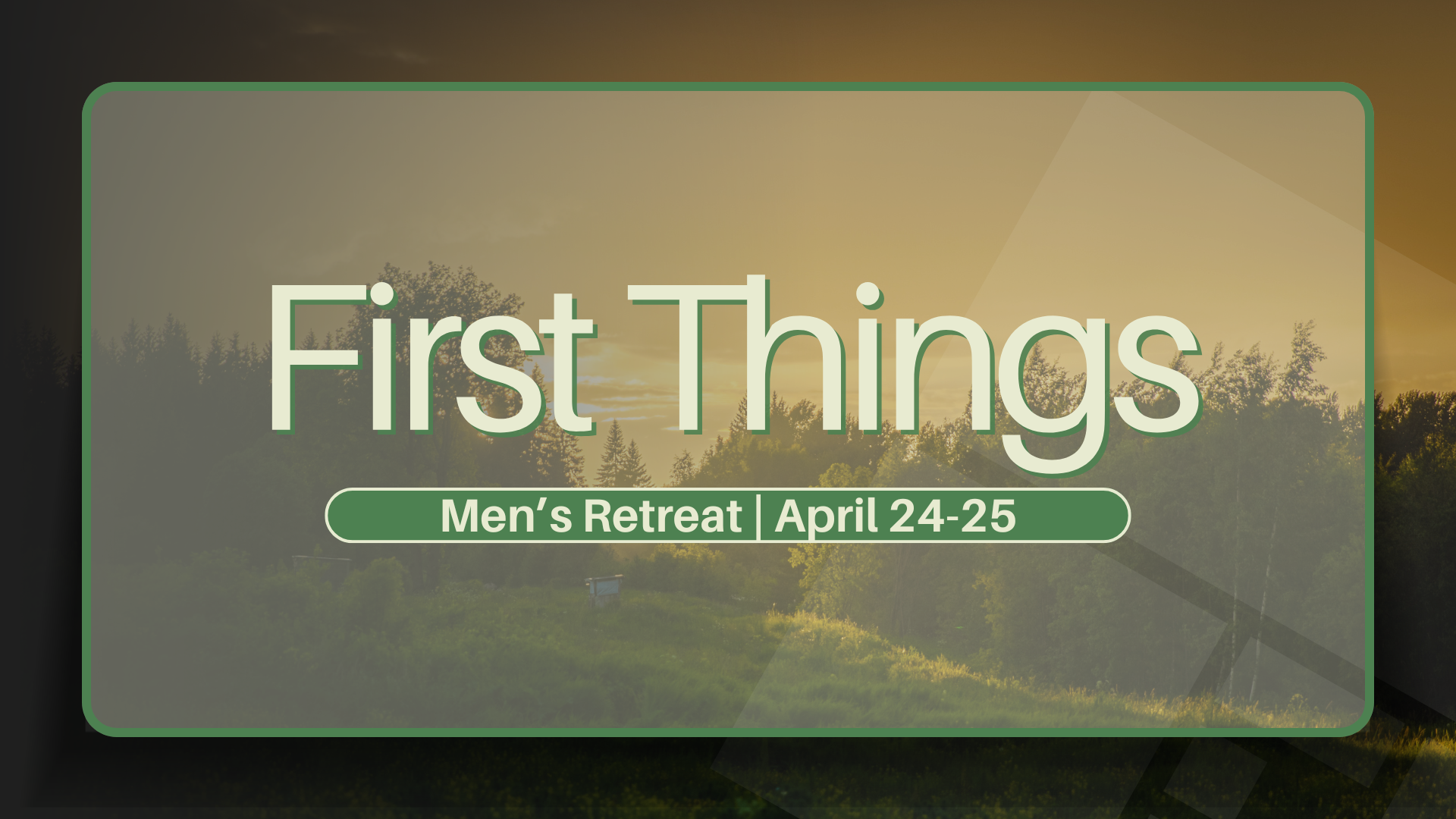 Mens Retreat 2026 - Updated 03.17.26 image