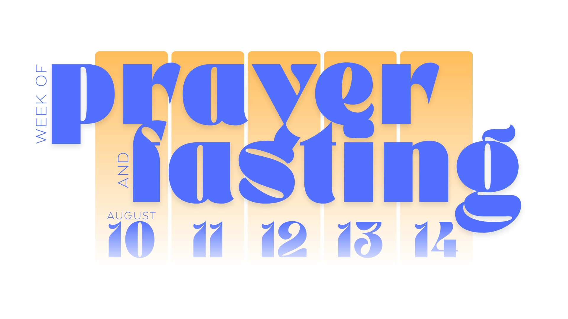 Week of Prayer and Fasting - Slide (1)
