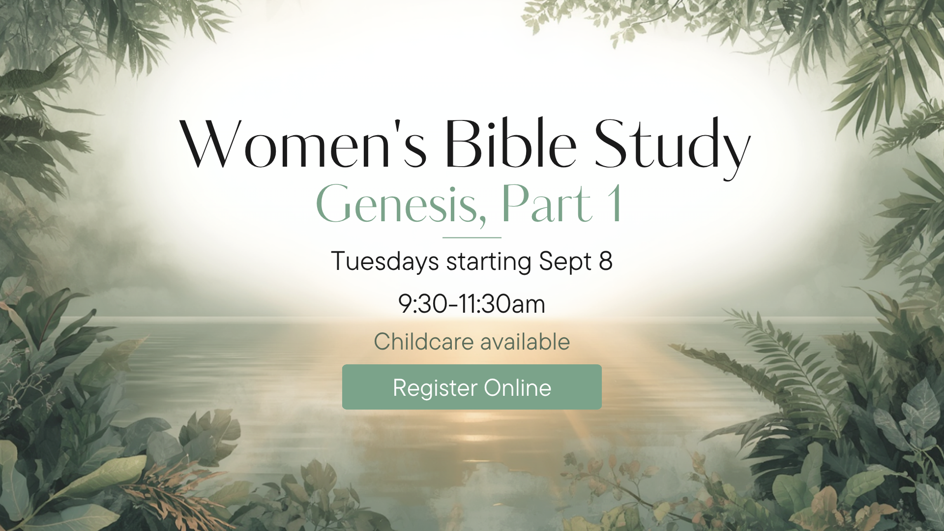 Women’s Bible Study Registration Slide