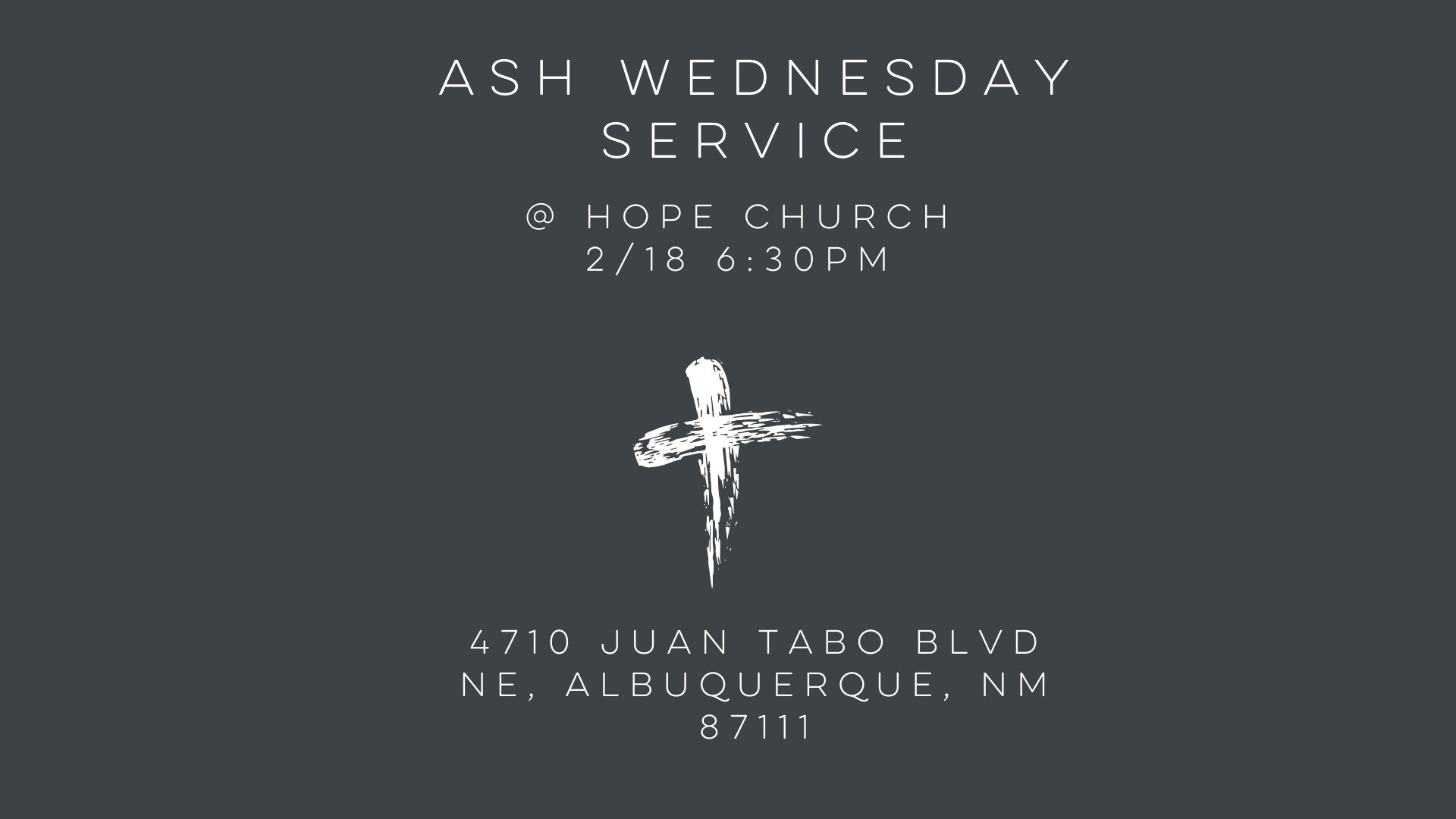 Copy of ash wednesday service