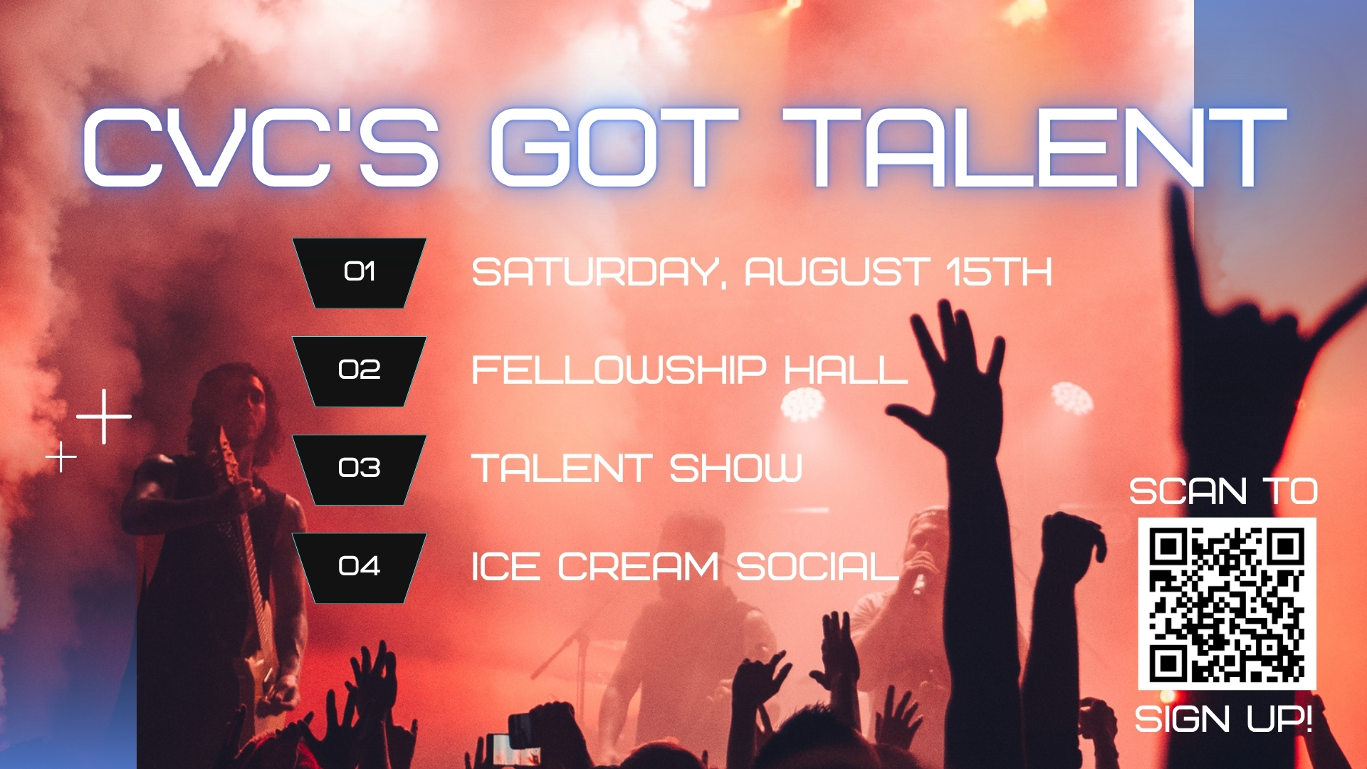 CVC’S GOT TALENT Projector