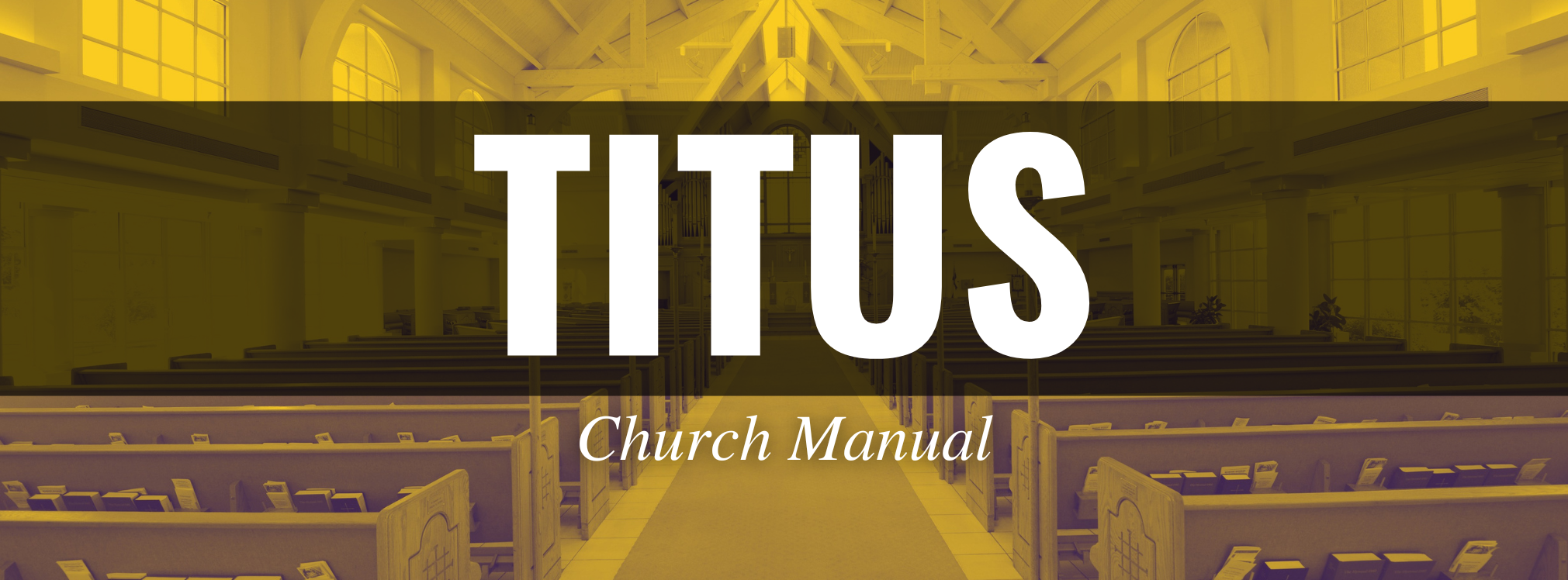 Titus-Church Manual