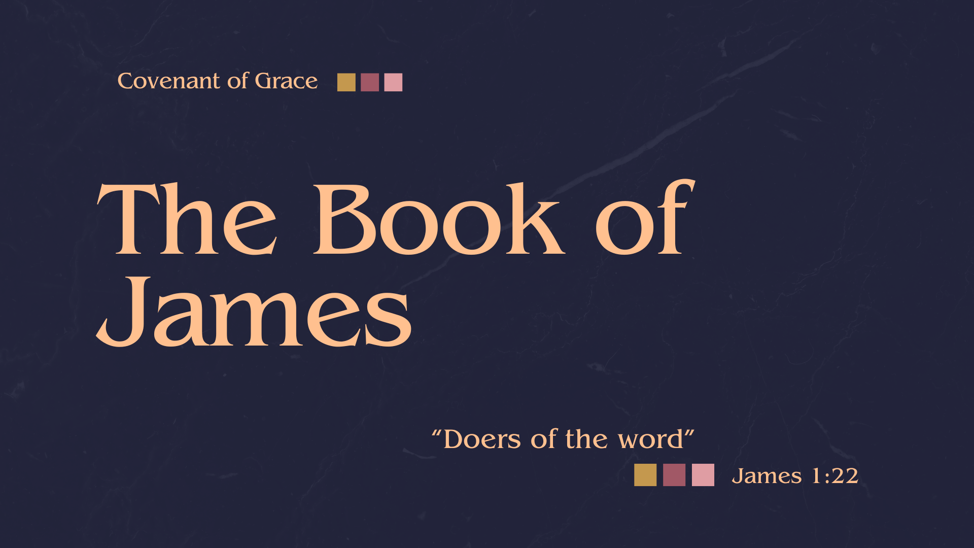 The Book of James banner