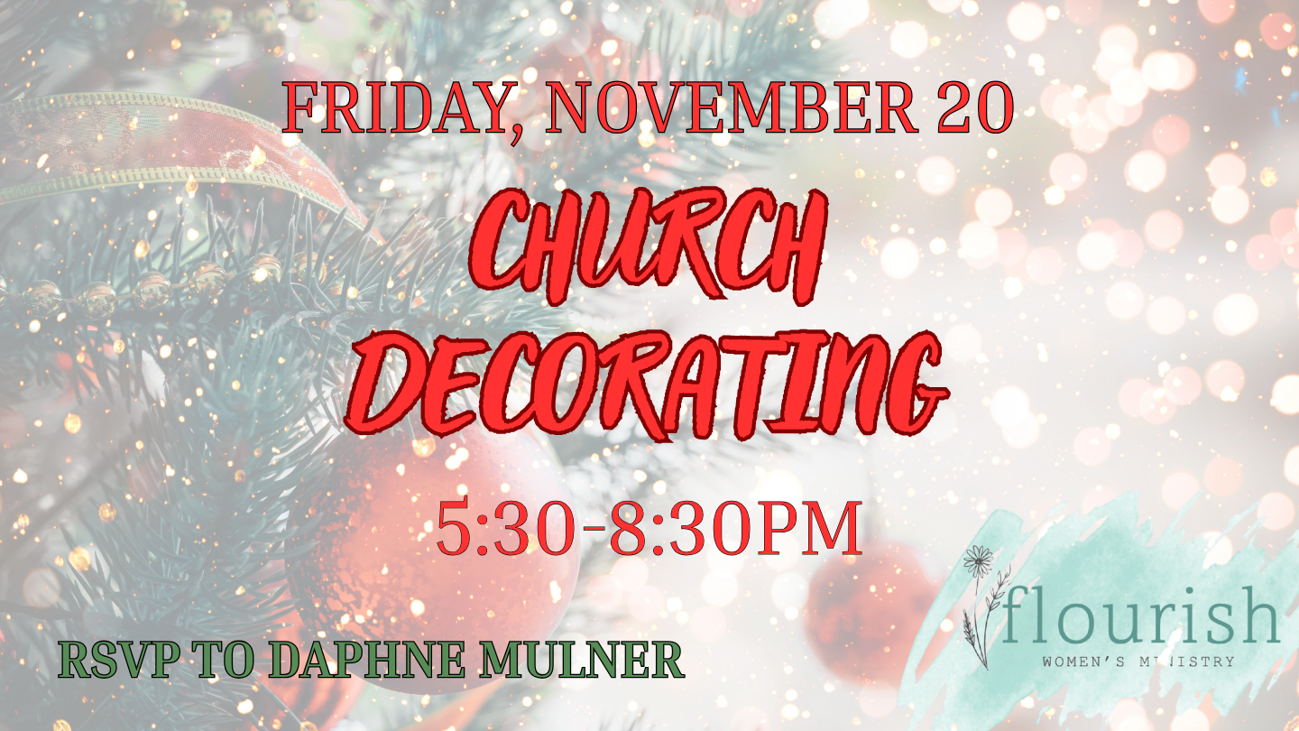 church decorating image