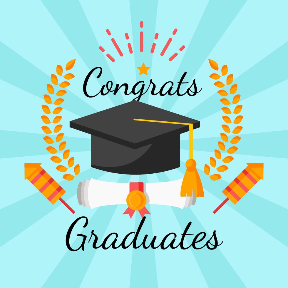 graduation-template-design-vector-348812723