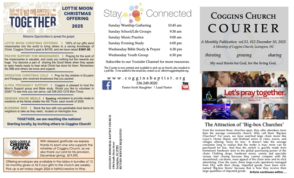 Publisher Newsletter Dec 30 2025